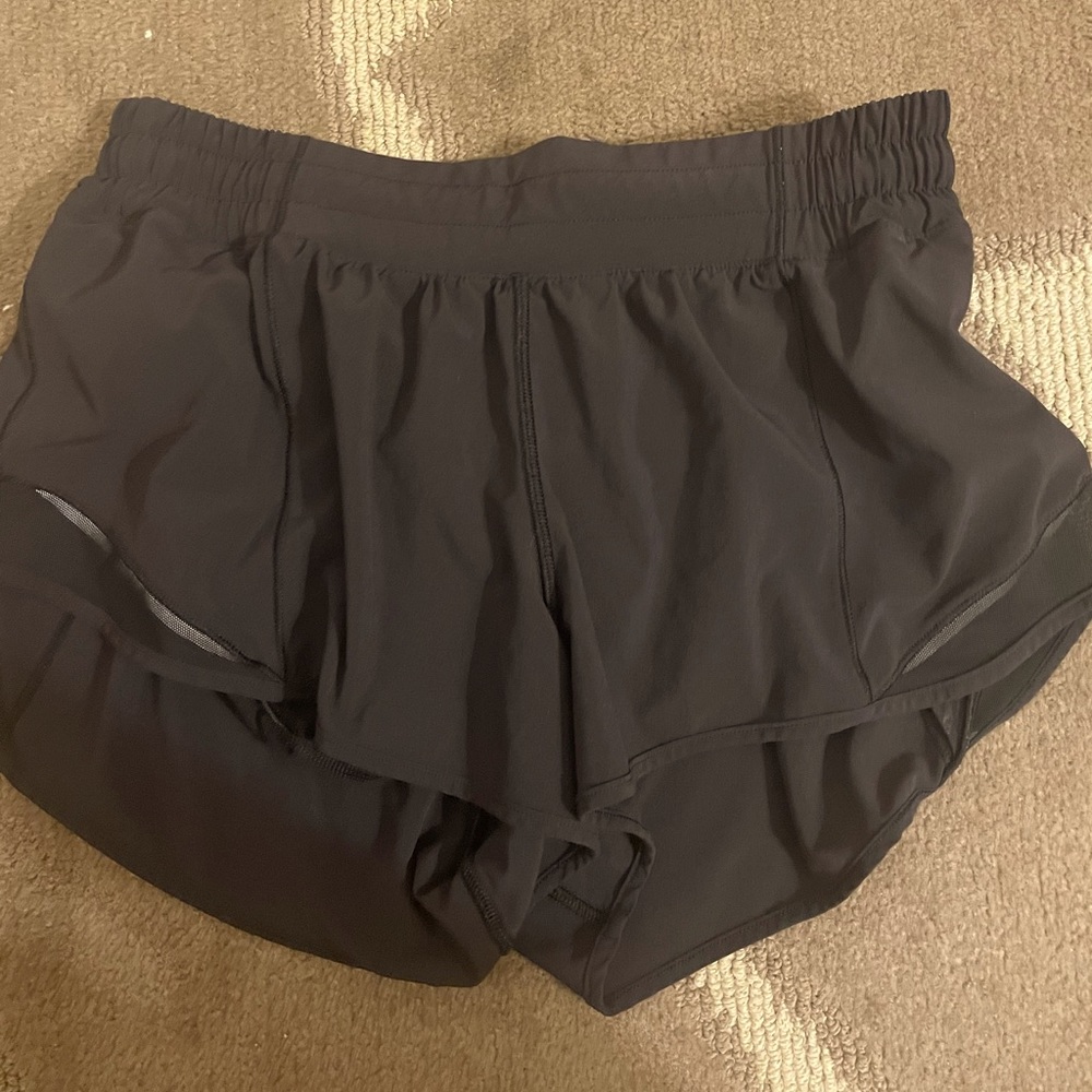 Black lulu lemon shorts